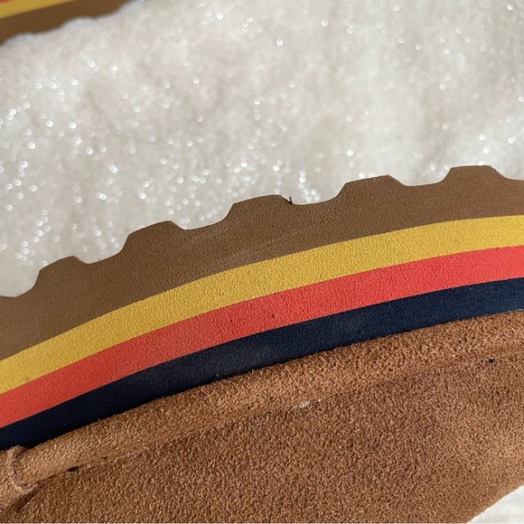 NWT BearPaw Discontinued Retro Elle Platform Suede Sheepskin Boots ✨ - Picture 7 of 10